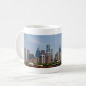 Philadelphia Skyline uit Zuid-Philadelphia Koffiemok (Voorkant links)