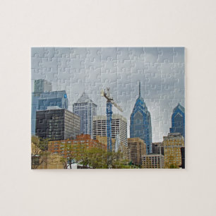 Philadelphia Skyline van de Walk Legpuzzel
