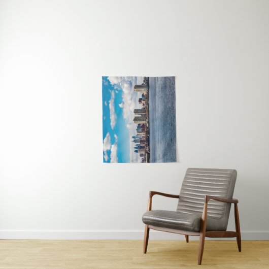 Philadelphia Skyline Wandkleed (In situ)