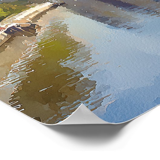 Philadelphia Skyline Wedding Welcome Sign Poster (Hoek)