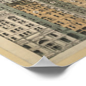 philadelphia skyscrapers vintage poster van 8.99 (Hoek)