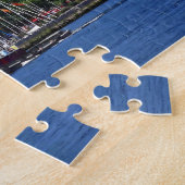 Philadelphia - Sleepboot bij Philadelphia Skyline Legpuzzel (Zijkant)
