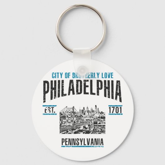 Philadelphia Sleutelhanger (Voorkant)
