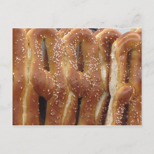 Philadelphia Soft Pretzels Briefkaart (Voorkant)
