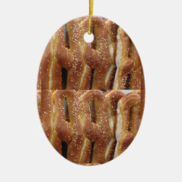Philadelphia Soft Pretzels Keramisch Ornament