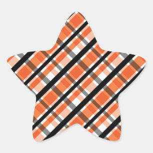 Philadelphia Sports Fan Oranje Black White Pset Ster Sticker