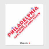 PHILADELPHIA SPORTS STICKER (Vel)