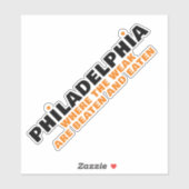 PHILADELPHIA SPORTS STICKER (Vel)