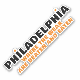 PHILADELPHIA SPORTS STICKER
