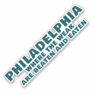 PHILADELPHIA SPORTS STICKER