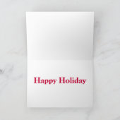 Philadelphia Starry Holiday Feestdagen Kaart (Binnen)