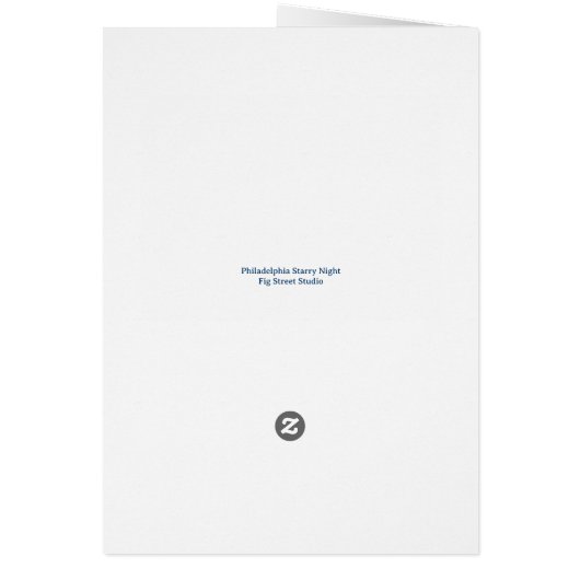 Philadelphia Starry Night (Achterkant)