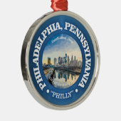 Philadelphia (steden) metalen ornament (Rechts)