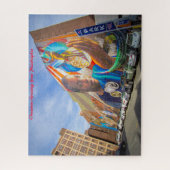 Philadelphia-straatbeelden. Kerstgroeten Legpuzzel (Verticaal)