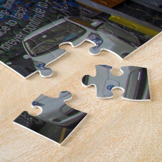 Philadelphia Straatscènes. Kerstgroeten Legpuzzel (Zijkant)