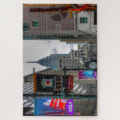 Philadelphia Street Scenes. Jigzaag Puzzle Legpuzzel (Verticaal)