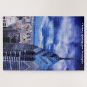 Philadelphia Street Scenes. kerstcadeautjes Legpuzzel (Horizontaal)