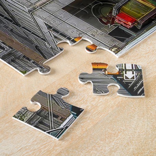 Philadelphia Street Scenes. Legpuzzel (Zijkant)