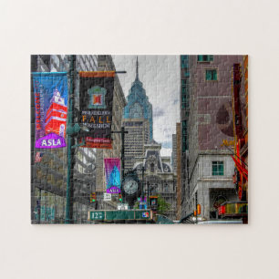 Philadelphia Street Scenes. Legpuzzel
