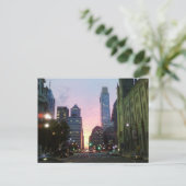 Philadelphia Sunset Briefkaart (Staand voorkant)