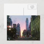 Philadelphia Sunset Briefkaart (Voorkant / Achterkant)