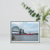 Philadelphia Tacony-Palmyra Bridge Opening Briefkaart (Staand voorkant)