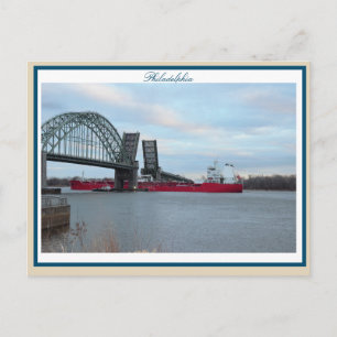 Philadelphia Tacony-Palmyra-brugopening Briefkaart