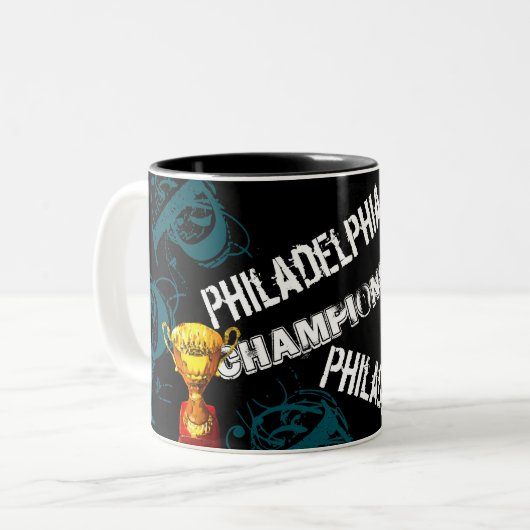 PHILADELPHIA TWEEKLEURIGE KOFFIEMOK (Voorkant links)