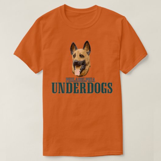 Philadelphia Underdogs T-shirt (Design voorkant)