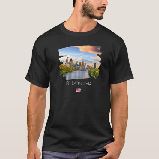 Philadelphia USA T-shirt (Voorkant)