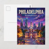 Philadelphia Verenigde Staten Briefkaart (Voorkant / Achterkant)