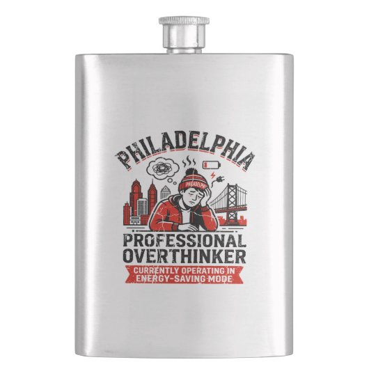Philadelphia Vermoeide Overdenker Energiebesparing Flacon (Voorkant)
