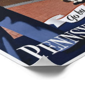 Philadelphia Vintage Travel Poster (Hoek)