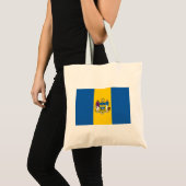 Philadelphia Vlag Tote Bag (Voorkant (product))