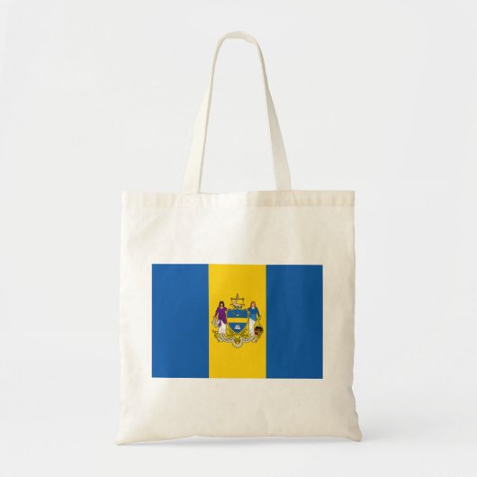 Philadelphia Vlag Tote Bag (Voorkant)