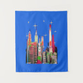 Philadelphia, voeg tekst toe, Bosbouw Wandkleed (Voorkant)