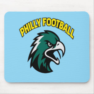 Philadelphia Voetbal Adelaar Mascotte Sportkleding Muismat