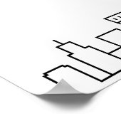 Philadelphia Wedding | 12 Tabel Zetel Poster (Hoek)