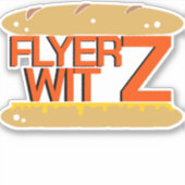 PHILADELPHIA WIT STICKER (Voorkant)