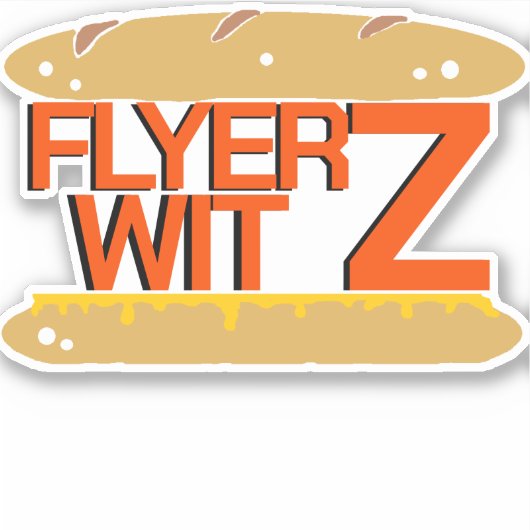 PHILADELPHIA WIT STICKER (Voorkant)