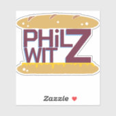 PHILADELPHIA WIT STICKER (Vel)
