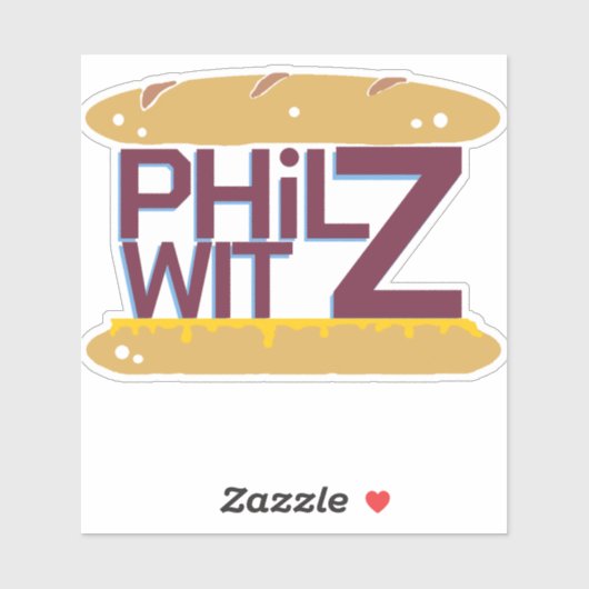 PHILADELPHIA WIT STICKER (Vel)