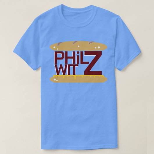 PHILADELPHIA WIT T-SHIRT (Design voorkant)