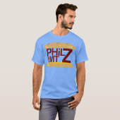 PHILADELPHIA WIT T-SHIRT (Voorkant volledig)