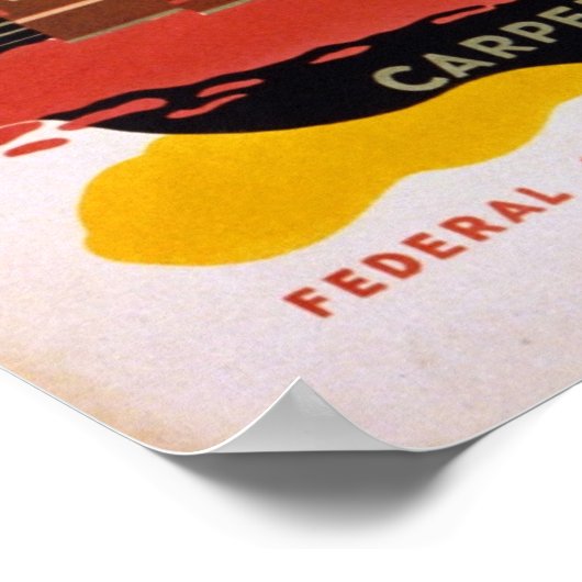 Philadelphia WPA Vintage Poster (Hoek)