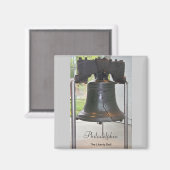 Philadelphia's Great Bell Square Magnet (Voorkant / Achterkant)