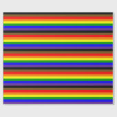 Philadephia Regenboog Pride Vlag Horizontaal Cadeaupapier (Vlak)