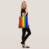 Philadephia Regenboog Pride Vlag Tote Bag (Op model)