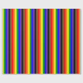 Philadephia Regenboog Pride Vlag Verticaal Cadeaupapier (Vlak)