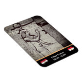 Philae Temple & Goddes - Isis/Ancient Egypt Magneet (Rechterzijde)